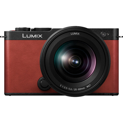 Panasonic Lumix S9 Mirrorless Camera with S 20-60mm f/3.5-5.6 Lens (Crimson Red)