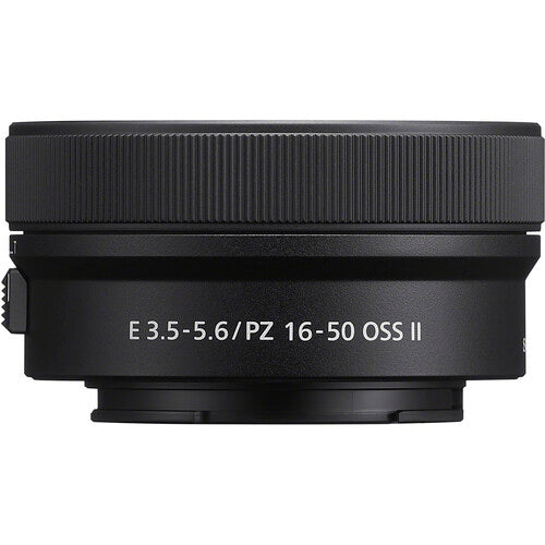 Sony E PZ 16-50mm f/3.5-5.6 OSS II Lens (Sony E, Black)