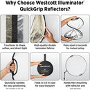 Westcott Illuminator QuickGrip 5-in-1 Reflector (48" x 72")