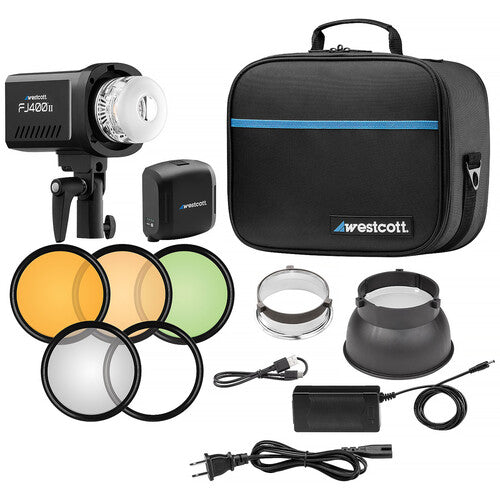 Westcott FJ400 II 400Ws Touchscreen Strobe with FJ-X3 M Universal Trigger (Newborn Portrait Kit)