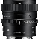 Sigma 50mm f/2 DG Contemporary Lens (Sony E, Black)