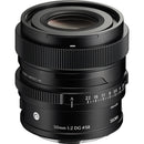 Sigma 50mm f/2 DG Contemporary Lens (Sony E, Black)