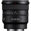 Sony FE 16mm f/1.8 G Lens (Sony E)