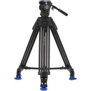 Benro A673LL Lightning Lock Tripod Kit with BV6H PLUS Head (Aluminum, 75mm Bowl)