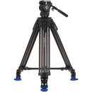 Benro C673LL Lightning Lock Tripod Kit with BV6H PLUS Head (Carbon Fiber, 75mm Bowl)