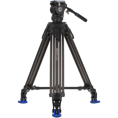 Benro C673LL Lightning Lock Tripod Kit with BV6H PLUS Head (Carbon Fiber, 75mm Bowl)