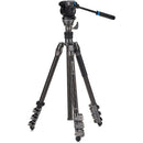 Benro Rhino S2PRO Video Tripod Kit with Flip Locks (Carbon Fiber)