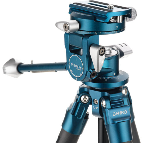 Benro SuperSlim Aluminum Series 0 Tripod with PHVF2 Flip Head