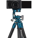 Benro SuperSlim Aluminum Series 0 Tripod with PHVF2 Flip Head
