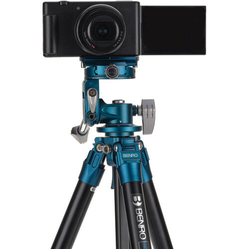 Benro SuperSlim Aluminum Series 0 Tripod with PHVF2 Flip Head