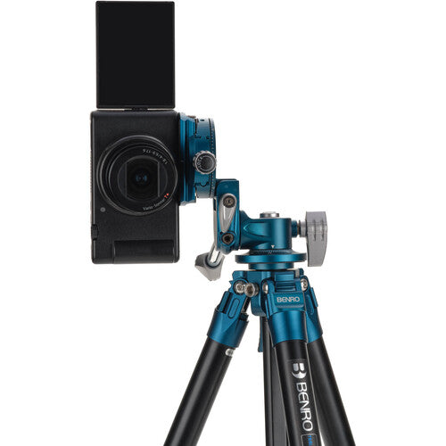 Benro SuperSlim Aluminum Series 0 Tripod with PHVF2 Flip Head