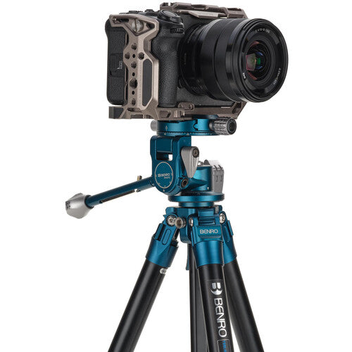 Benro SuperSlim Aluminum Series 0 Tripod with PHVF2 Flip Head