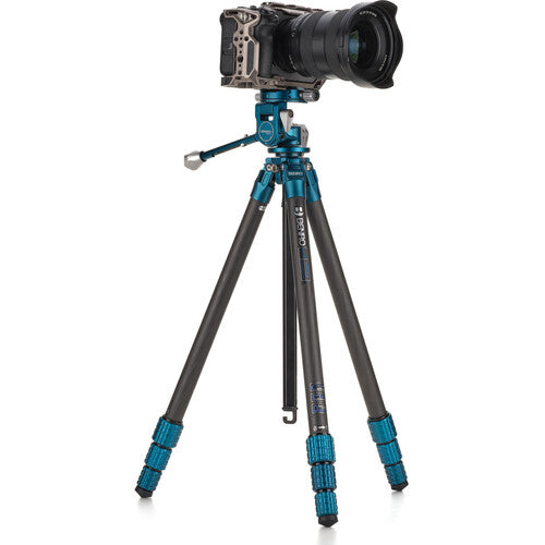 Benro SuperSlim Carbon Fiber Series 0 Tripod with PHVF2 Flip Head