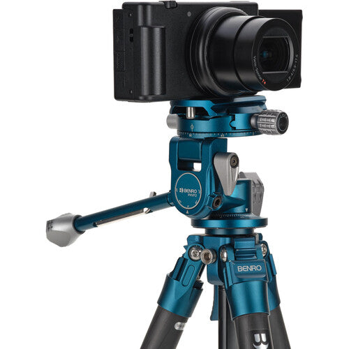 Benro SuperSlim Carbon Fiber Series 0 Tripod with PHVF2 Flip Head
