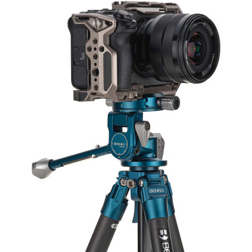 Benro SuperSlim Carbon Fiber Series 0 Tripod with PHVF2 Flip Head