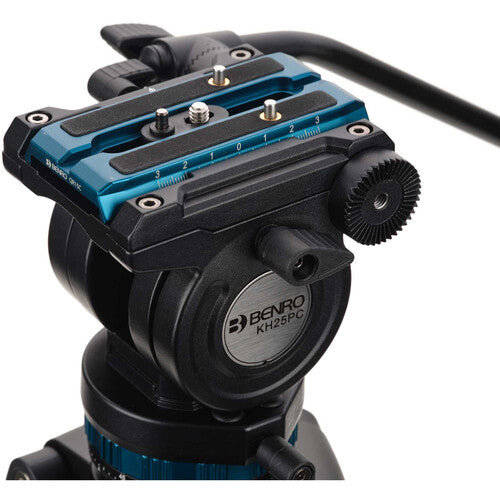 Benro A572LLKH Lightning Lock Tripod with KH Head (Aluminum, 60mm Bowl)