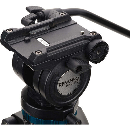 Benro A572LLKH Lightning Lock Tripod with KH Head (Aluminum, 60mm Bowl)