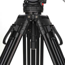 Benro A673LL Lightning Lock Tripod Kit with BV6H PLUS Head (Aluminum, 75mm Bowl)