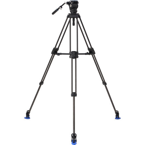 Benro C673LL Lightning Lock Tripod Kit with BV6H PLUS Head (Carbon Fiber, 75mm Bowl)