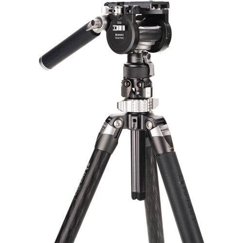 Benro Kingpod CF 2 Series, 4 Section Tripod with FS36PRO Hybrid Head