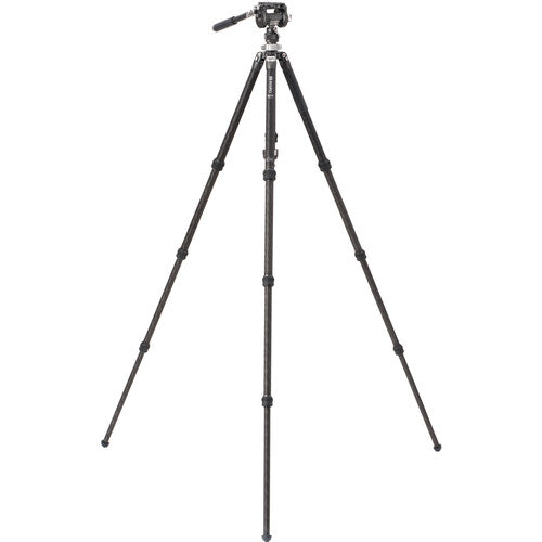 Benro Kingpod CF 2 Series, 4 Section Tripod with FS36PRO Hybrid Head