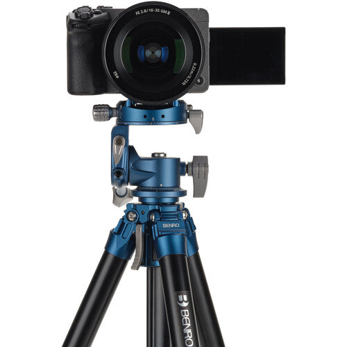 Benro SuperSlim Aluminum Series 1.5 Tripod with PHVF3 Hybrid Flip Head