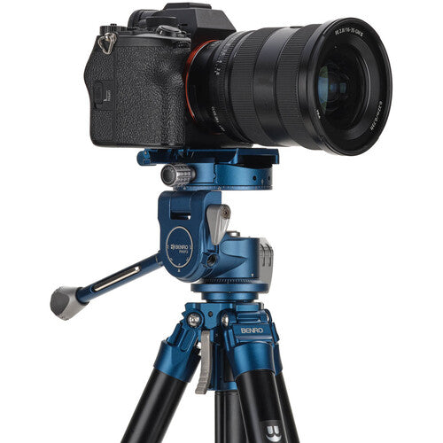Benro SuperSlim Aluminum Series 1.5 Tripod with PHVF3 Hybrid Flip Head