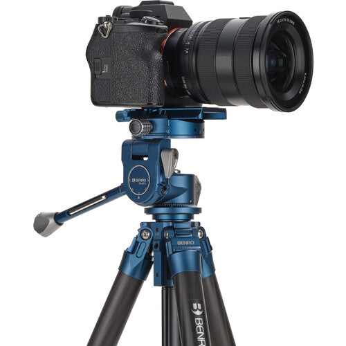 Benro SuperSlim Carbon Fiber Series 1.5 Tripod with PHVF3 Hybrid Flip Head