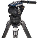 Benro Mammoth Series 3 4-Section Flip-Lock Carbon Fiber Tripod Kit with BV6H PLUS Head