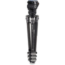 Benro Mammoth Series 3 4-Section Flip-Lock Carbon Fiber Tripod Kit with BV6H PLUS Head