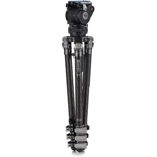 Benro Mammoth Series 3 4-Section Flip-Lock Carbon Fiber Tripod Kit with BV6H PLUS Head
