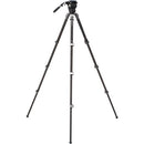 Benro Mammoth Series 3 4-Section Flip-Lock Carbon Fiber Tripod Kit with BV6H PLUS Head