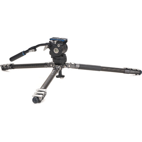 Benro Mammoth Series 3 4-Section Flip-Lock Carbon Fiber Tripod Kit with BV6H PLUS Head