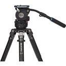 Benro Mammoth Series 3 4-Section Flip-Lock Carbon Fiber Tripod Kit with BV6H PLUS Head