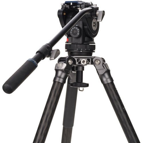 Benro Mammoth Series 3 4-Section Flip-Lock Carbon Fiber Tripod Kit with BV6H PLUS Head