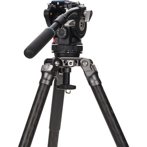 Benro Mammoth Series 3 4-Section Flip-Lock Carbon Fiber Tripod Kit with BV6H PLUS Head