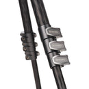 Benro Mammoth Series 3 4-Section Flip-Lock Carbon Fiber Tripod Kit with BV6H PLUS Head