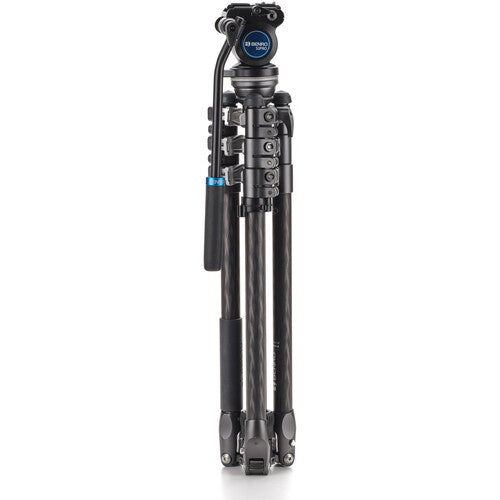 Benro Rhino S2PRO Video Tripod Kit with Flip Locks (Carbon Fiber)