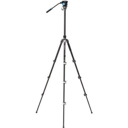 Benro Rhino S2PRO Video Tripod Kit with Flip Locks (Carbon Fiber)