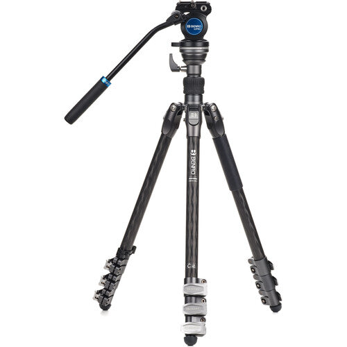 Benro Rhino S2PRO Video Tripod Kit with Flip Locks (Carbon Fiber)