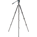 Benro Rhino S2PRO Video Tripod Kit with Flip Locks (Carbon Fiber)