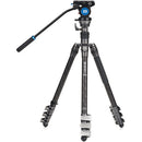 Benro Rhino CF 2 Series Tripod/Monopod FRHN24C with Flip Locks and S4PRO Video Head