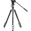 Benro Rhino CF 2 Series Tripod/Monopod FRHN24C with Flip Locks and S4PRO Video Head