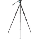 Benro Rhino CF 2 Series Tripod/Monopod FRHN24C with Flip Locks and S4PRO Video Head