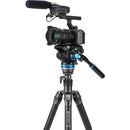 Benro Rhino S6PRO Video Tripod Kit with Flip Locks (Carbon Fiber)