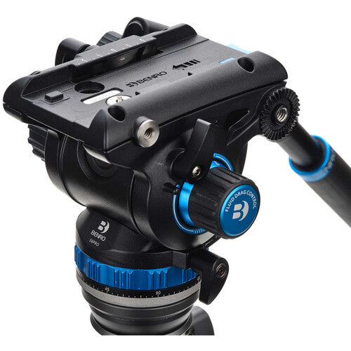 Benro Rhino S6PRO Video Tripod Kit with Flip Locks (Carbon Fiber)