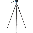 Benro Rhino S6PRO Video Tripod Kit with Flip Locks (Carbon Fiber)