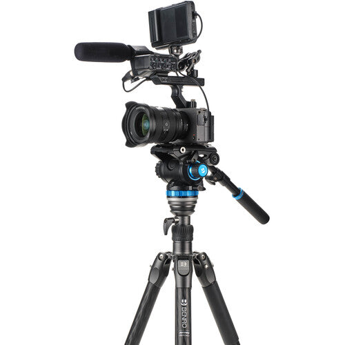 Benro Rhino S6PRO Video Tripod Kit with Flip Locks (Carbon Fiber)