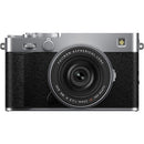 FUJIFILM X-E5 Mirrorless Camera with XF 23mm f/2.8 Lens (Silver)