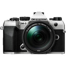 OM SYSTEM OM-5 Mark II Mirrorless Camera with 14-150mm f/4-5.6 II Lens (Siver)